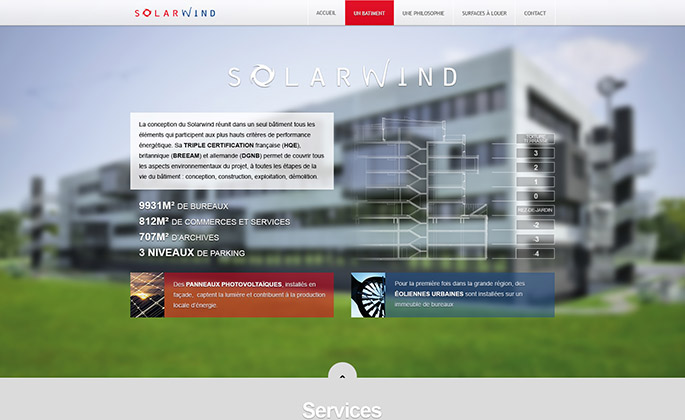 Solarwind website