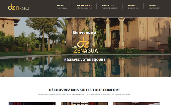 Dar Zenagua website